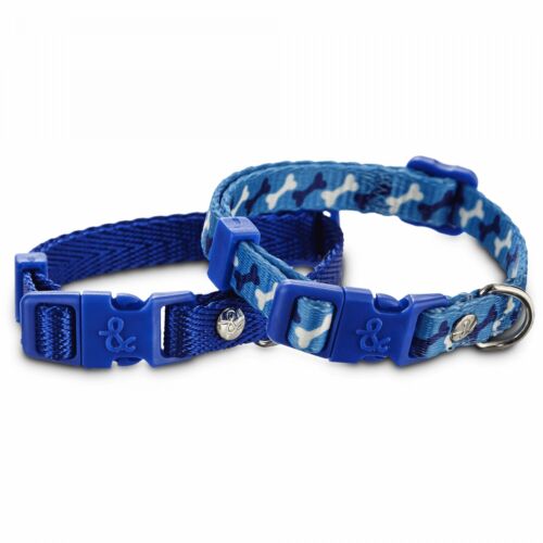 Bond & Co. Blue Adjustable Collar 2 Pack, For Necks 8″-10″ S/XS By: Bond & Co