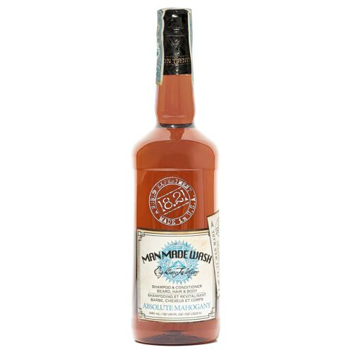 18.21 Man Made 3-in-1 Body Wash Shampoo & Conditioner Absolute Mahogany #WSH32AM