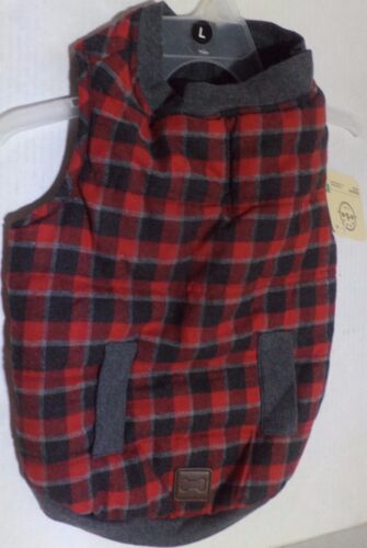 Bond & Co. Buffalo Check Dog Jacket, X-Small, Medium, Large, Extra – L, 2XL, 3XL