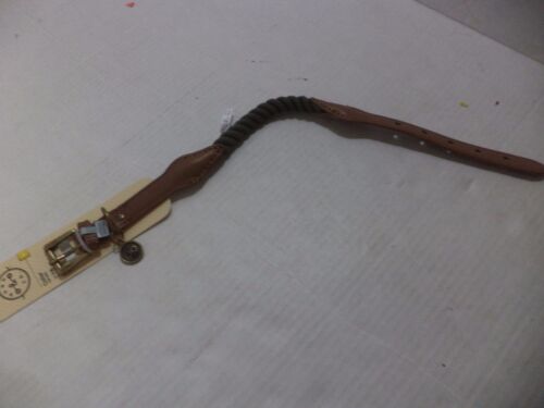 Bond & Co. Green & Buff Rope Dog collar, For Neck Sizes 15″-18″, Medium