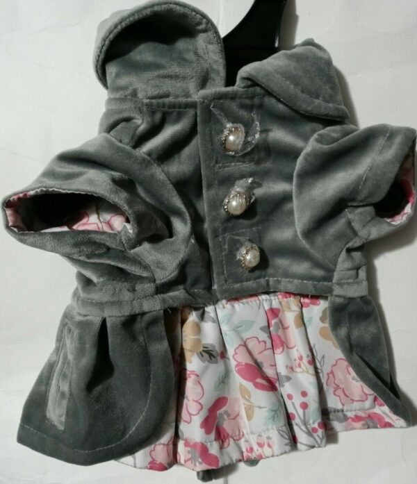 Bond & Co. Princess Floral Lined Jacket For Dogs , X-Small By: Bond & Co