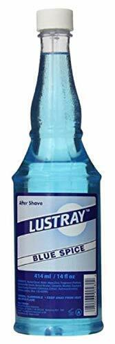 CLUBMAN LUSTRAY BLUE SPICE AFTER SHAVE 14 OZ