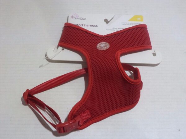 Good2Go Adjustable Red  Dog Harness, Small