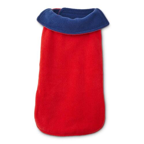 Good2Go Cozy Reversible Dog Jacket in Red, Large/X-Large