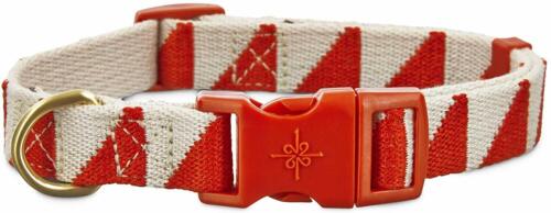 Good2Go Geometric Triangle Dog Collar in Red and Cream, Large By: Good2Go