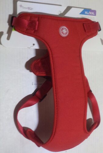Good2Go Harness Adjustable Big & Tall Dogs Red ON Red Size XL/XXL, 2XL/3XL