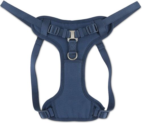 Good2Go Padded Step-in Dog Harness, Size Extra Large Color Navy Blue
