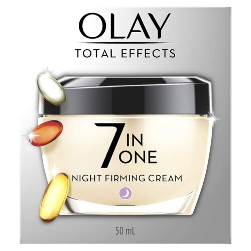 Night Cream Total Effects Anti-Aging Night Firming Cream & Face Moisturizer