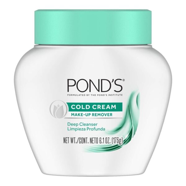 POND’S Cold Cream Cleanser 6.1 oz Jars Suitable for sensitive skin Dermatologist