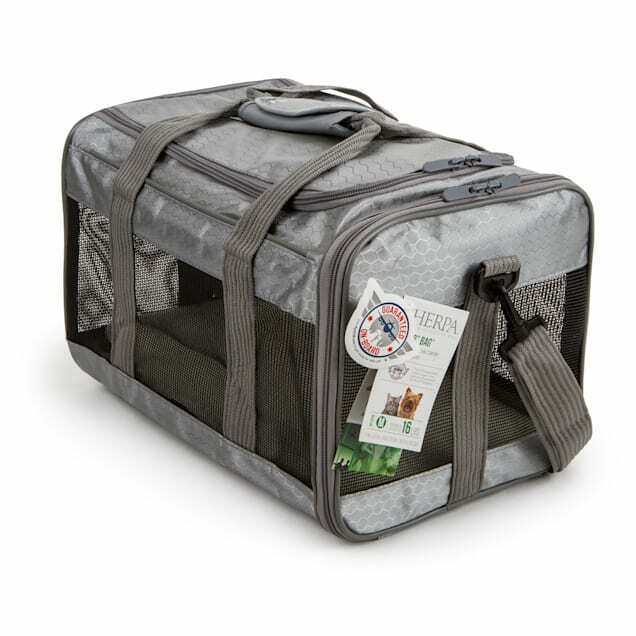 Sherpa Travel Original Deluxe Airline Approved Pet Carrier Size Medium Gray