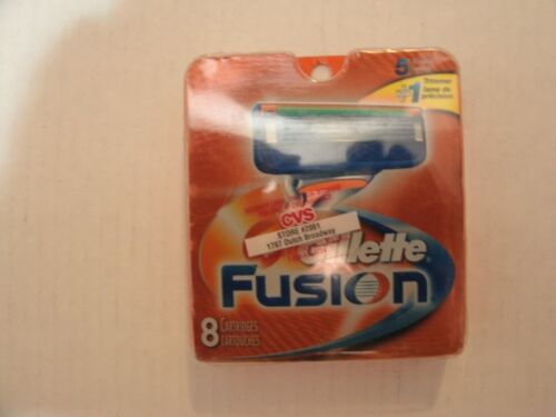Brand New Gillette Fusion  Men’s Razor Blade Refills 8 Count 5 Blade Shaving