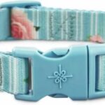 Good2Go-Pink-Rose-Print-Dog-Collar-in-Blue-Medium-By.jpg