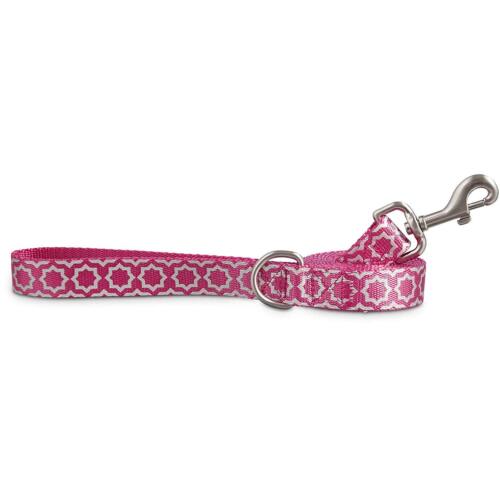 Good2Go Reflective Pink Starburst Dog Leash