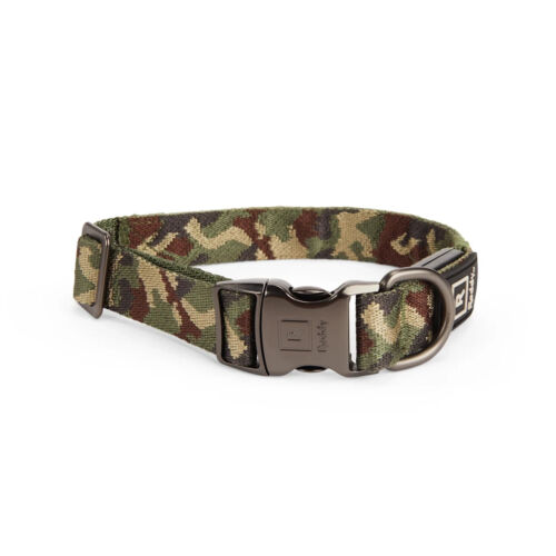 Reddy Green Camo LED Dog Collar, Medium, By Youly