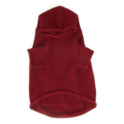 YOULY The Classic Burgundy Dog Hoodie, XX-Large