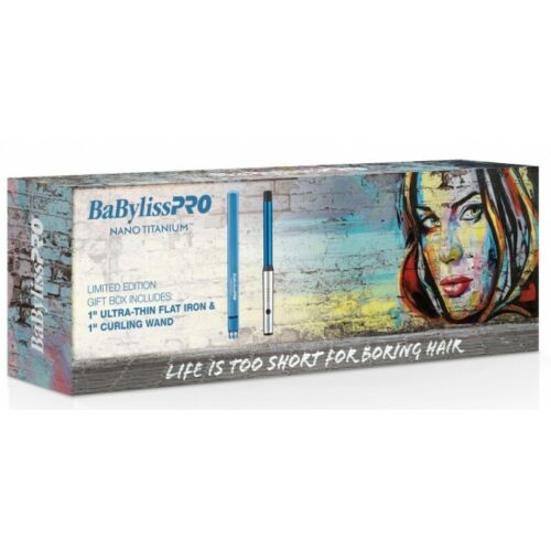 Babyliss #BNT21H2 NANO TITANIUM GIFT BOX #BNTW100 & #BABNT3072