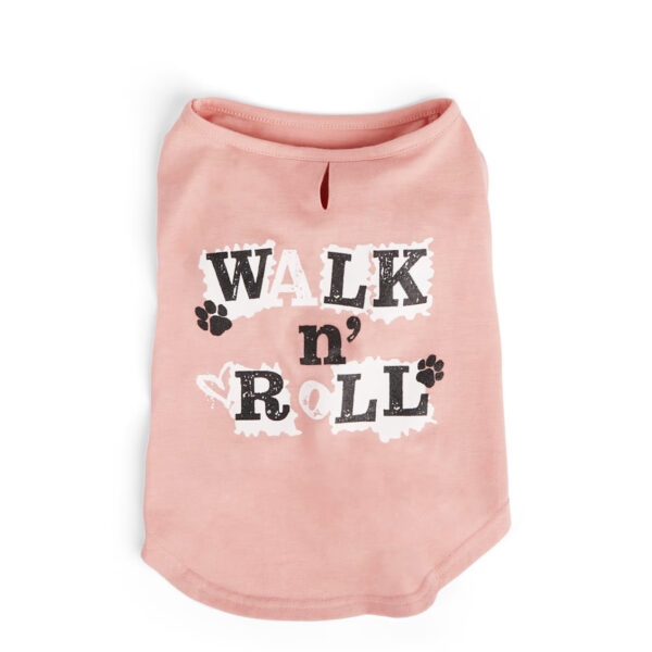 YOULY The revolutionary  Walk and Roll Dog Tee, Small