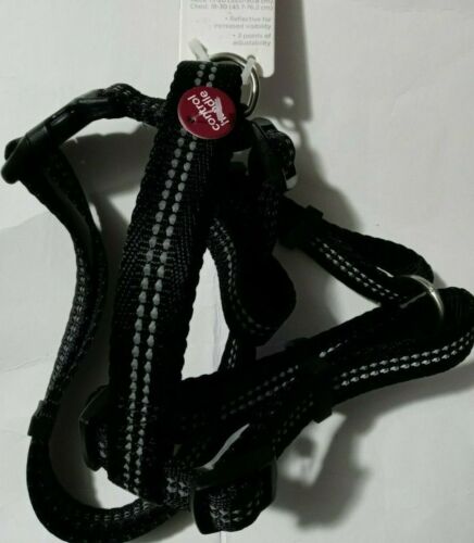 Good2Go Reflective Adjustable Dog Harness in Black, Large By: Good2Go