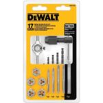 Dewalt 17 Piece Fractional Tap And Hex Die Set Model
