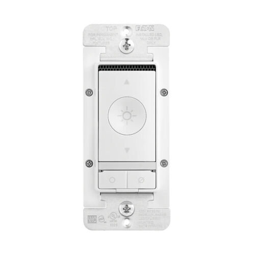 Eaton  Wi-Fi Smart Single-Pole/3-Way Smart with LED Decorator Light Dimmer with