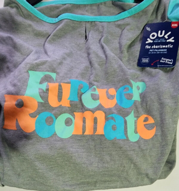 YOULY Furever Roomate Dog Pajama, XX-Large