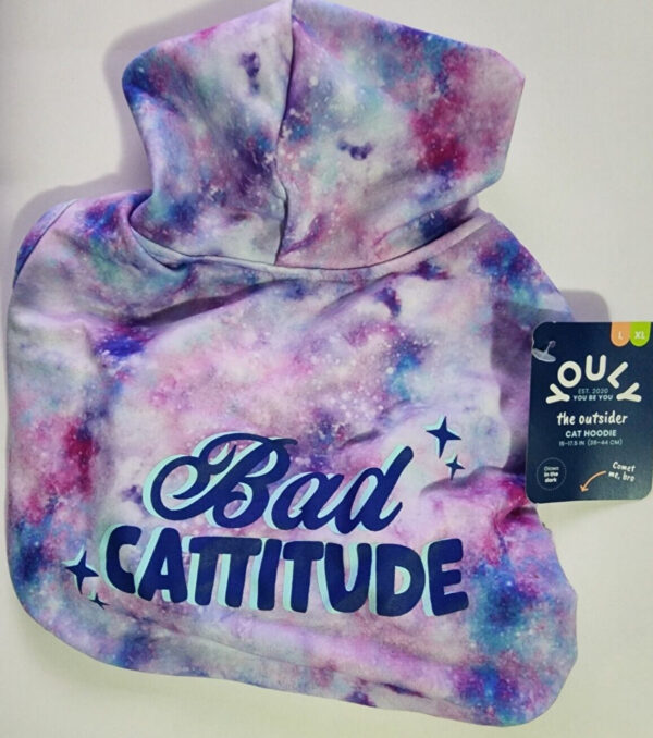 YOULY Space Cat Hoodie, Large/X-Large