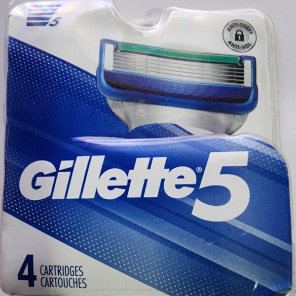 Gillette5 Men’s Razor Blade Refills 4 Count