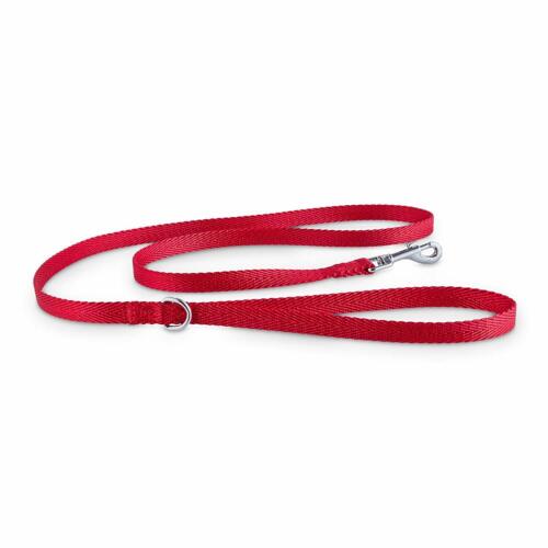 Good2Go Red Nylon Dog Leash, 1/2" Width, 4' Length, Small/Medium by Good2Go