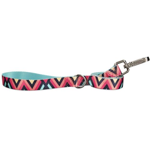 Good2Go Chevron Dog Leash in Pink, 6′ Size:One Size Fits All