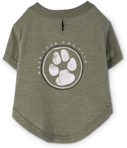 Reddy Olive Make Your Own Path Jersey Crewneck Dog T-Shirt, X-Large By: Reddy
