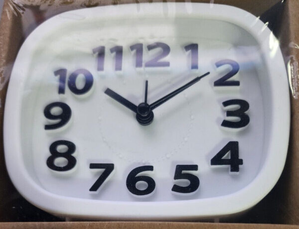 Battery Powered Clock, Large Dial For Bedroom, Livingroom , Day Or Night