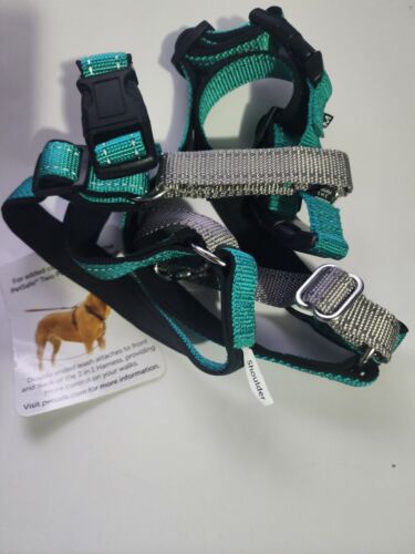 PetSafe Easy Walk Padded Dog Harness in Teal & Gray Size Medium