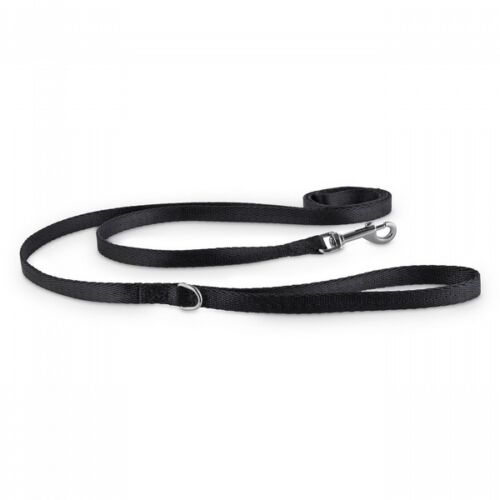 Good2Go Black Nylon Dog Leash, 6 FT / 1/2″” Width” Standard