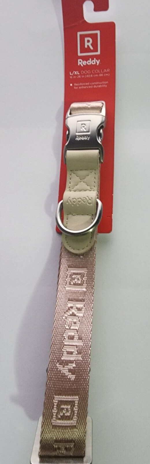 Reddy Pink Jacquard Dog Collar, Large/X-Large