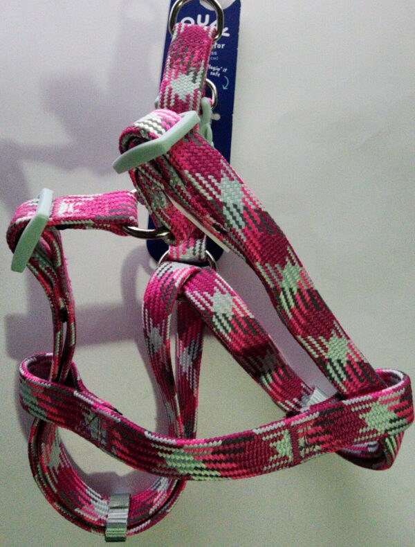 YOULY Pink Reflective Dog Harness, Extra Large / Extra Extra Large.