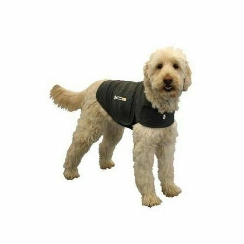 Good2Go Navy Belted Canvas Dog Coat, Size Extra-Extra-Large